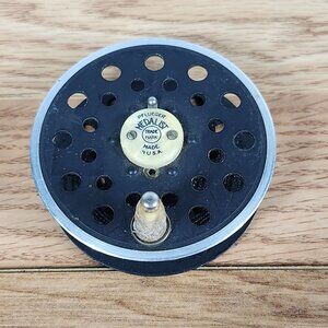 Vintage Pflueger Medalist Fly Reel Black & Ivory USA-Made Fishing Gear